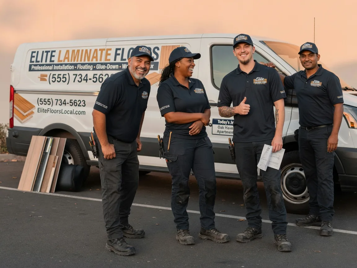Laminate flooring installation company in Du Pont, GA